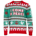 I Come in Peace Ugly Christmas Sweater – Moonbestprint