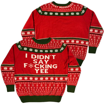 I Didn't Say F*cking Yee Ugly Christmas Sweater 2025 – Moonbestprint