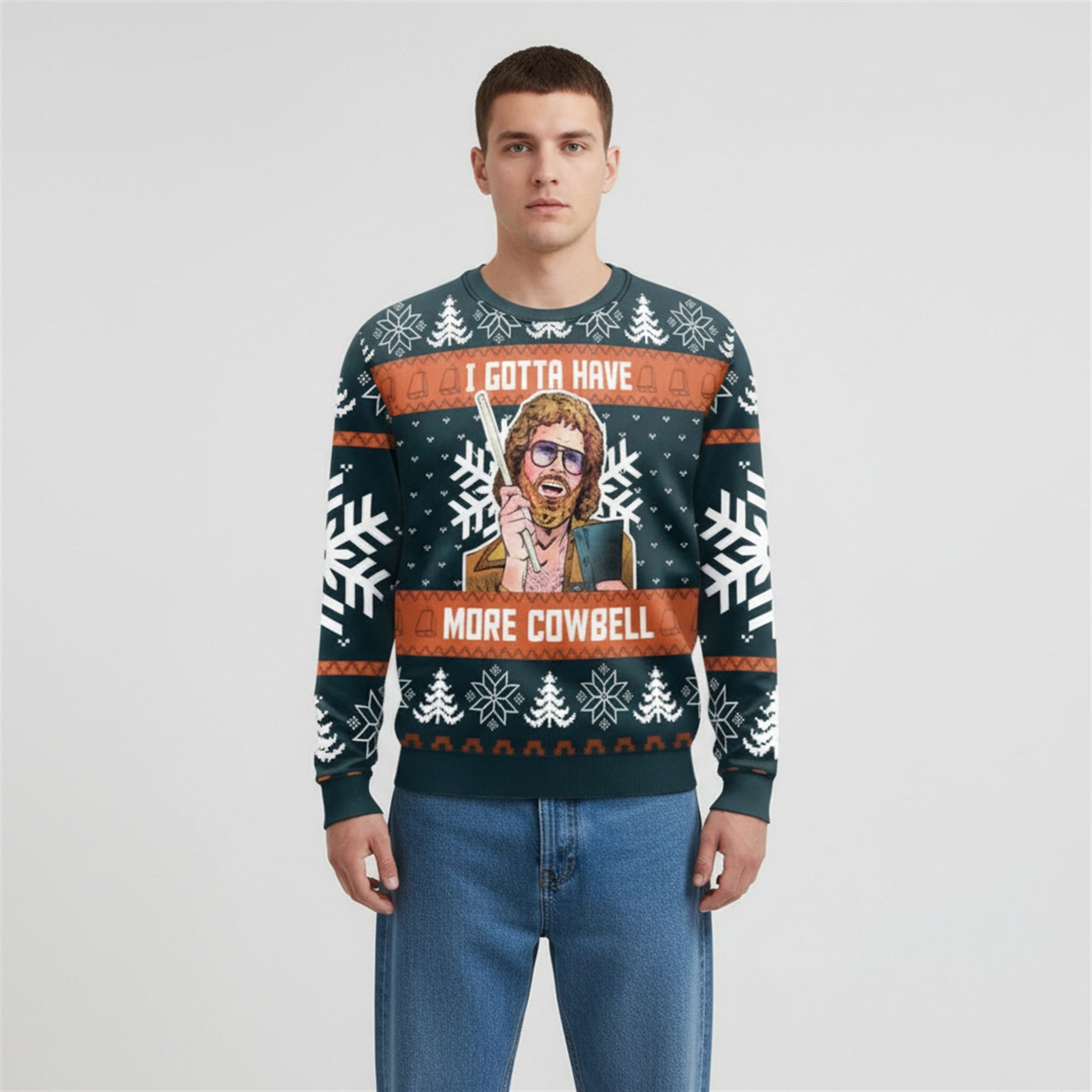 I Gotta Have More Cowbell SNL Ugly Christmas Sweater - Moonbestprint