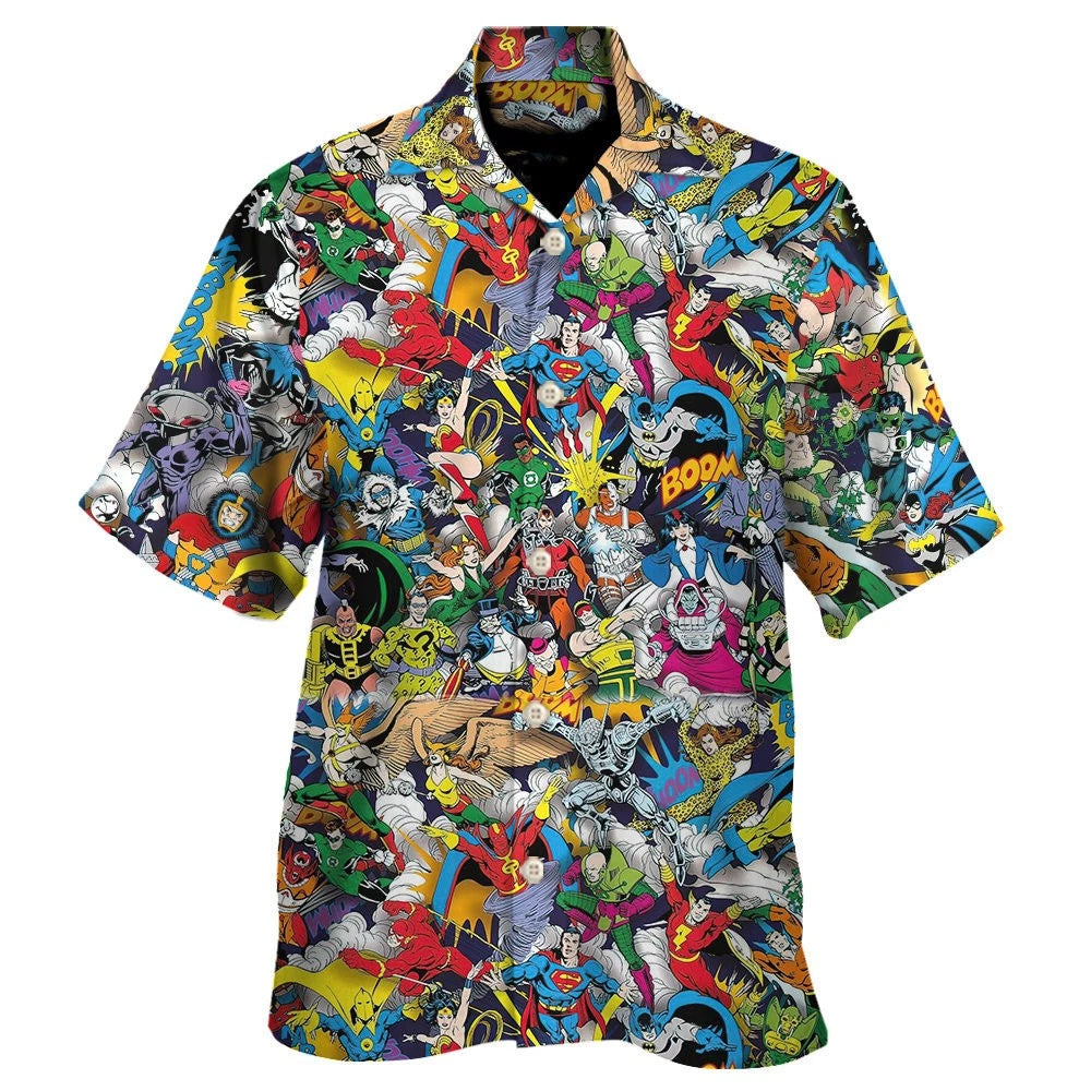 I Like Superhero Comics Hawaiian Shirt – Moonbestprint