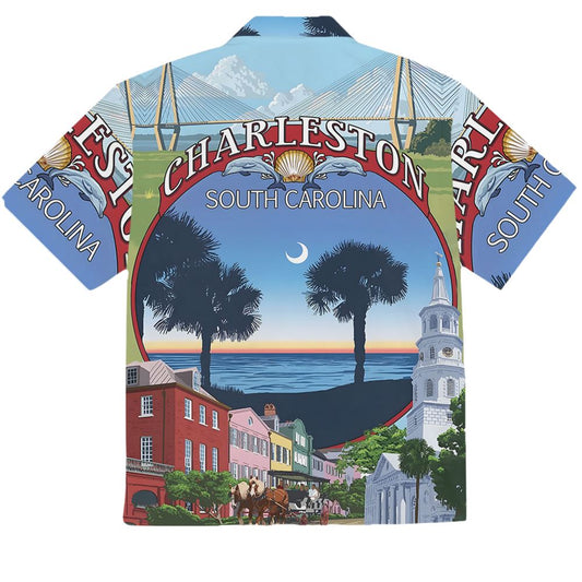 I Love Charleston Hawaiian Shirt - Moonbestprint