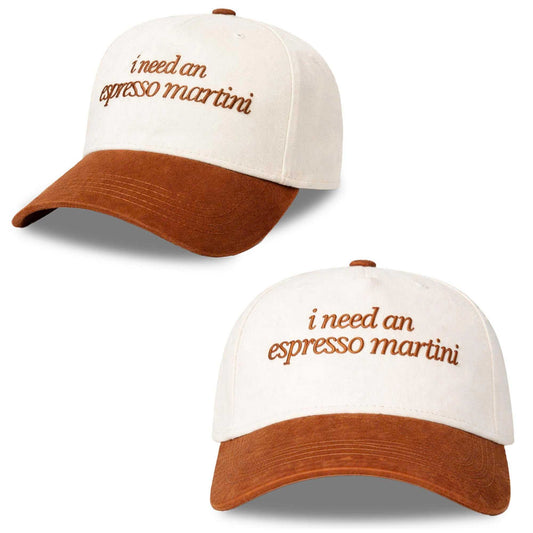 I Need An Espresso Martini Hat -Moonbestprint