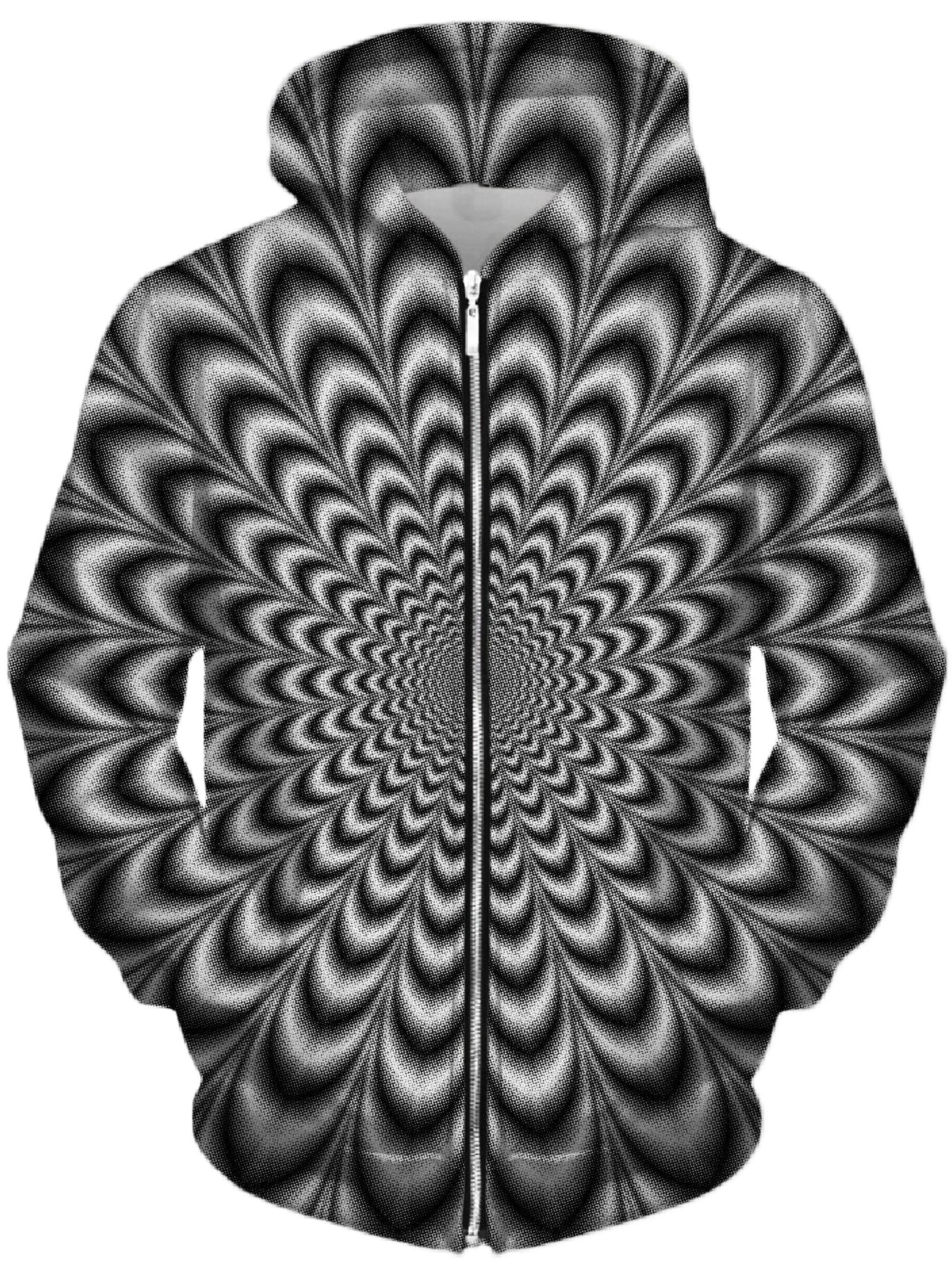 Icon Unisex Zip-Up Hoodie -Moonbestprint