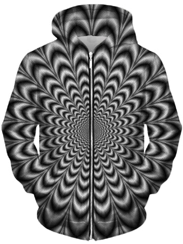 Icon Unisex Zip-Up Hoodie -Moonbestprint