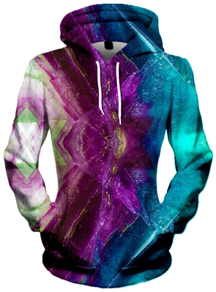 Crystal Lotus Unisex Hoodie -Moonbestprint