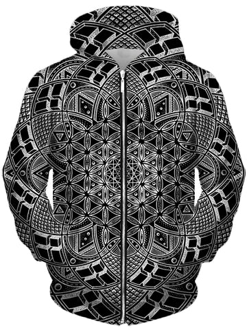 Imaginatrix Unisex Zip-Up Hoodie -Moonbestprint