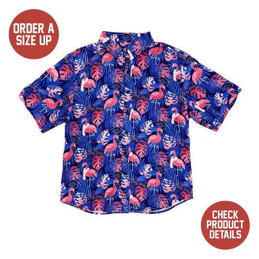 Ready to Flamingle (Blue) / Hawaiian Shirt – Moonbestprint
