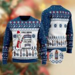 Icehouse Cat Hat Will Drink Everywhere Ugly Sweater – Moonbestprint
