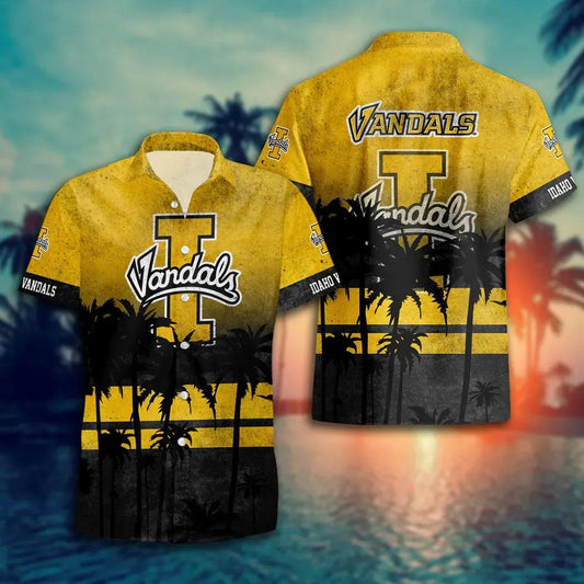 Idaho Vandals Style Hot Trending Summer Aloha Hawaiian Shirt, NCAA Hawaiian Shirt Moonbestprint