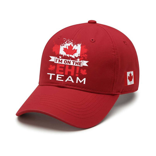 I'm On The Eh Team Canada Hat -Moonbestprint