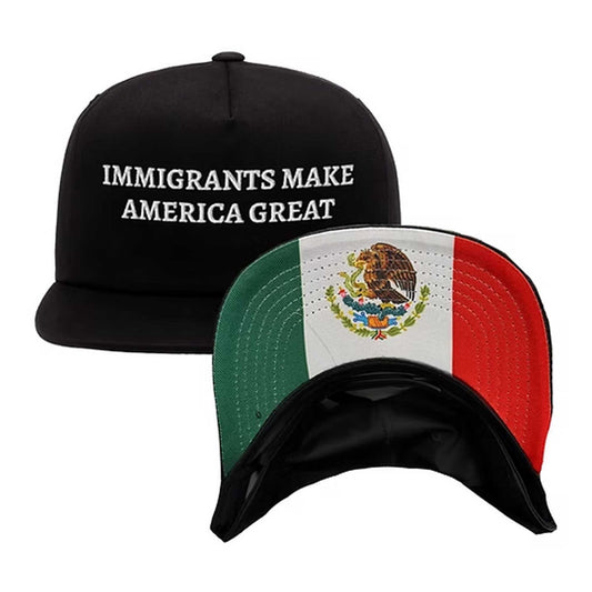 Immigrants Make America Great Mexico Hat -Moonbestprint