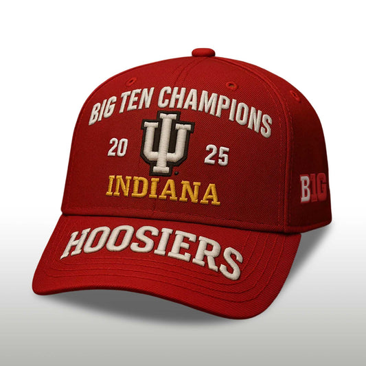 Indiana Football Big Ten Champions 2025 Hat -Moonbestprint