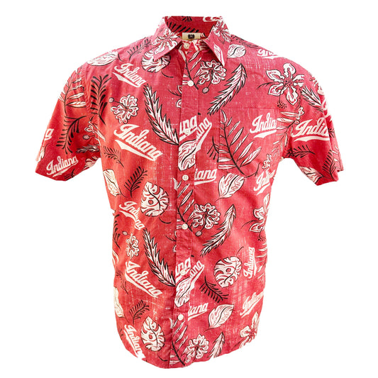 Indiana Hoosiers Vintage Floral Hawaiian Shirt – Moonbestprint