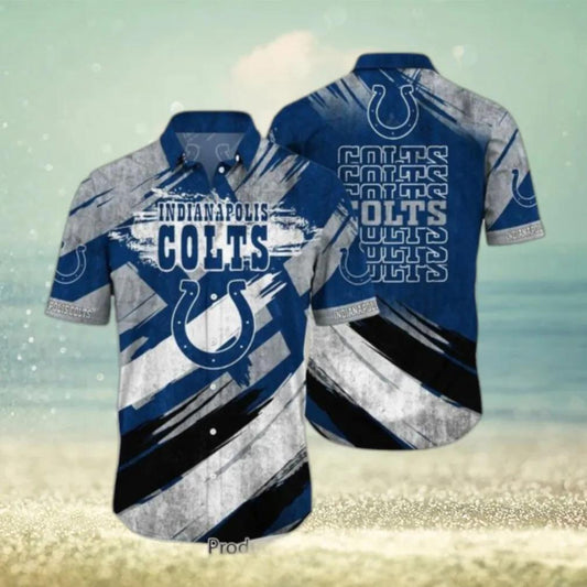 Indianapolis Colts Best Gift Hawaiian Shirt, NFL Hawaiian Shirt Moonbestprint