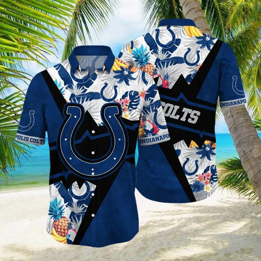 Indianapolis Colts Ceiling Fans Hawaiian Shirt, NFL Hawaiian Shirt Moonbestprint