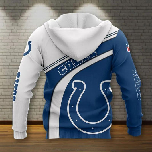Indianapolis Colts NFL  All Over Print Hoodie, NFL Hoodie Moonbestprint