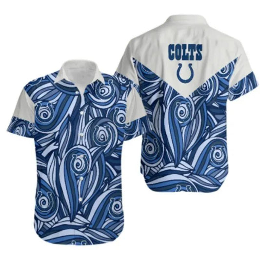 Indianapolis Colts Nfl Gift For Fan Hawaii Shirt Summer Collection 2, NFL Hawaiian Shirt Moonbestprint
