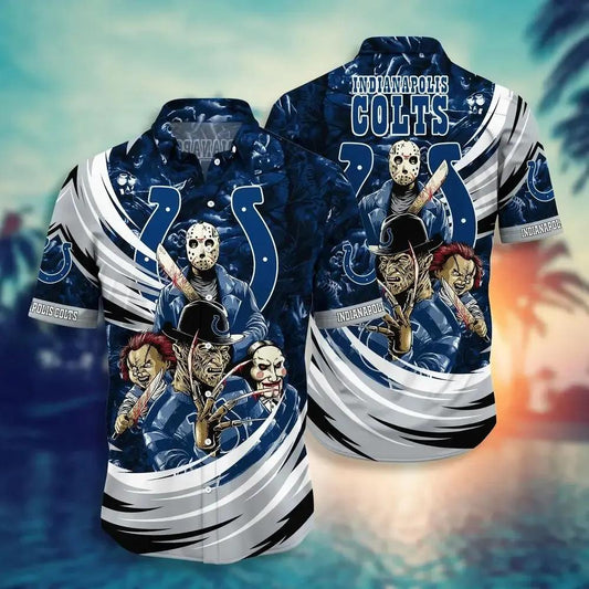 Indianapolis Colts Nfl Hawaiian Sas New Collection Trending Best Gift For Fans, NFL Hawaiian Shirt Moonbestprint