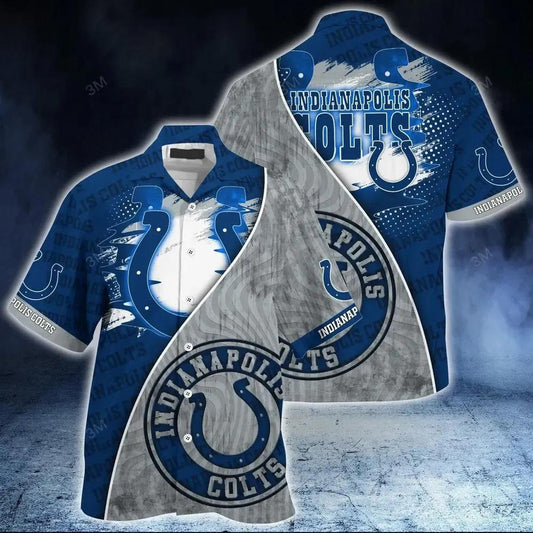 Indianapolis Colts Nfl Hawaiian Sas New Hot Trend Summer For This Season Fan Gift, NFL Hawaiian Shirt Moonbestprint
