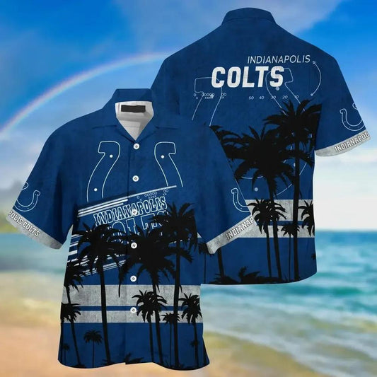 Indianapolis Colts Nfl Hawaiian Sas This Summer Beach Shirt Gift For Best Fans, NFL Hawaiian Shirt Moonbestprint