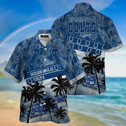 Indianapolis Colts Nfl Hawaiian Sas Trending Summer For Sports Football Fans, NFL Hawaiian Shirt Moonbestprint