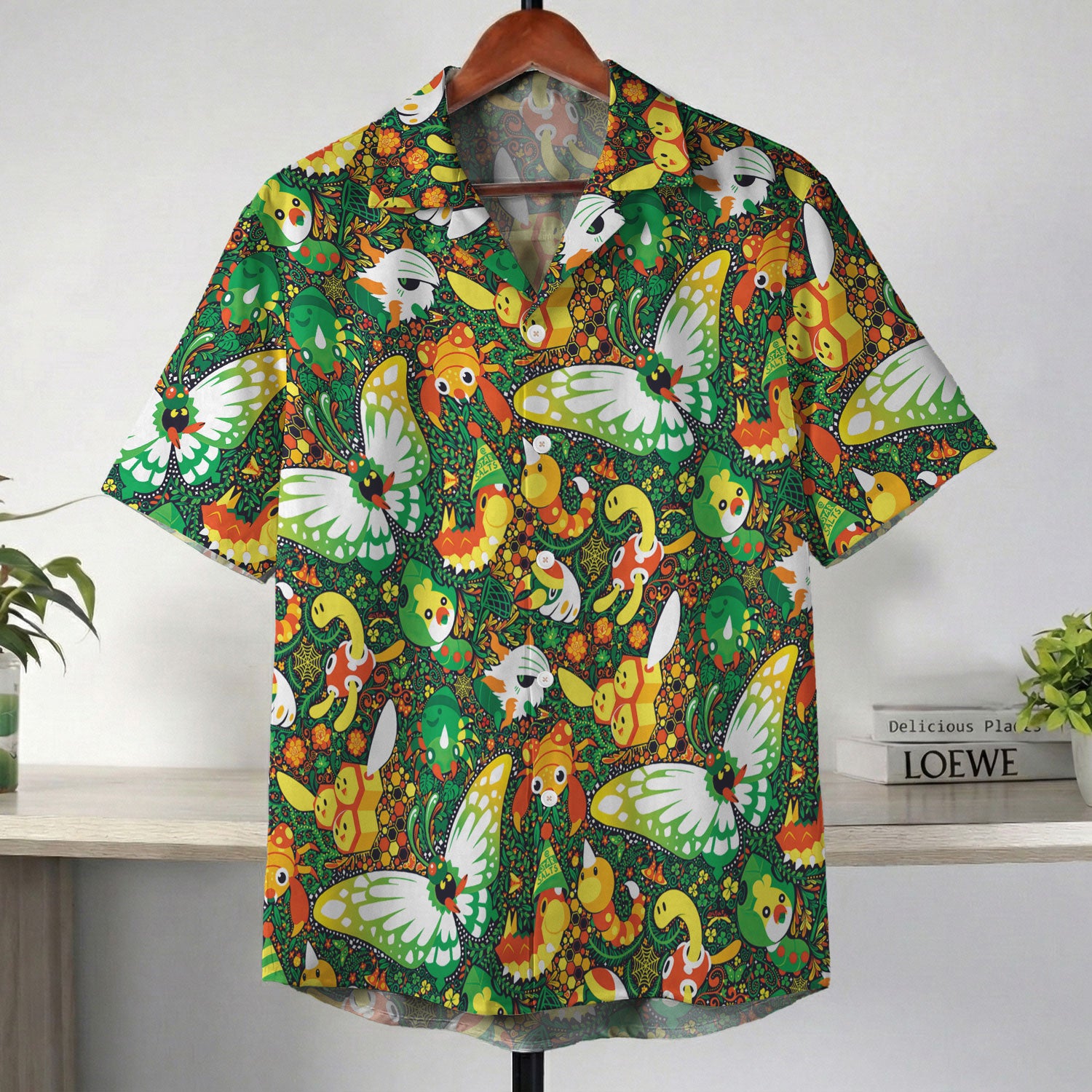 Insect System Pokemon Hawaiian Shirt – Moonbestprint
