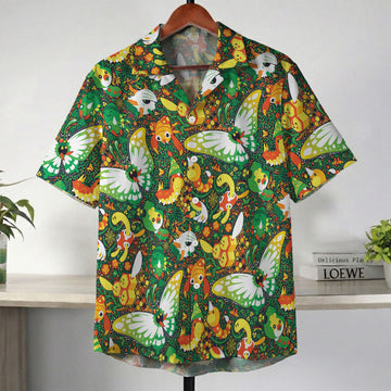 Insect System Pokemon Hawaiian Shirt – Moonbestprint