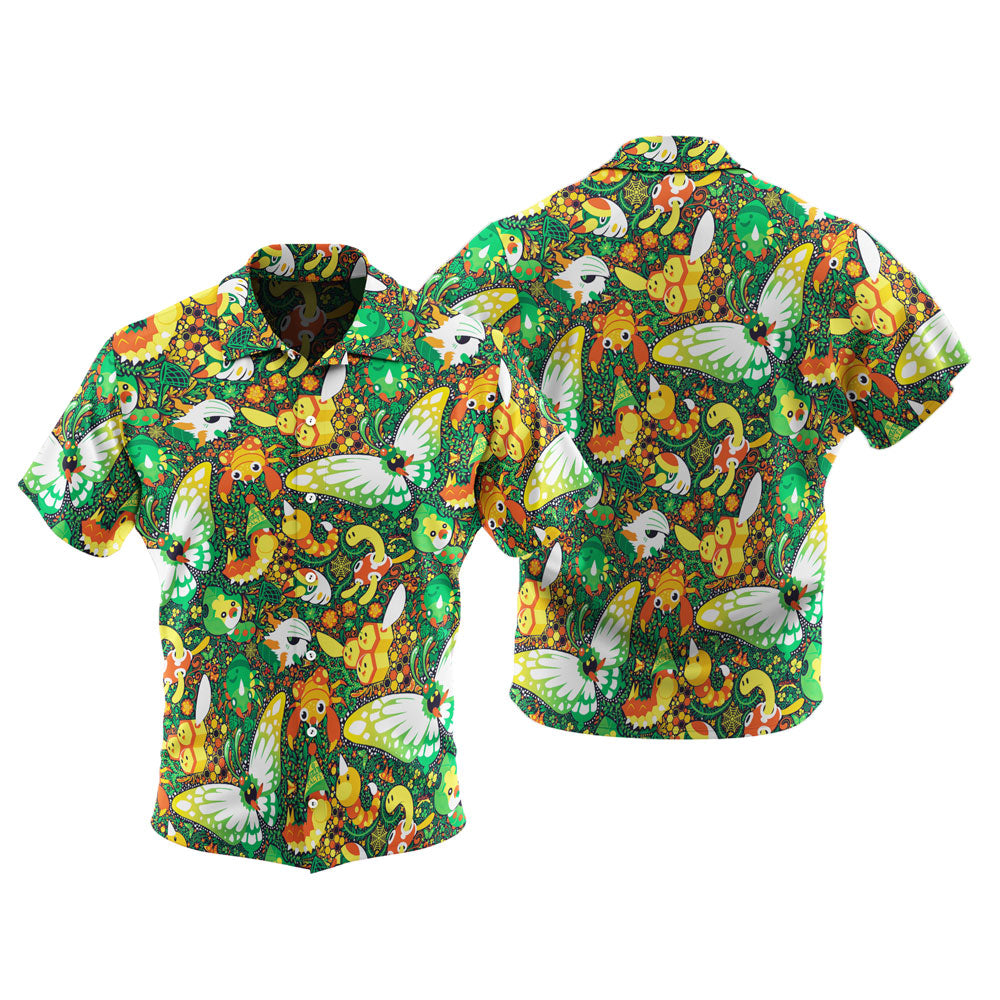 Insect System Pokemon Hawaiian Shirt – Moonbestprint