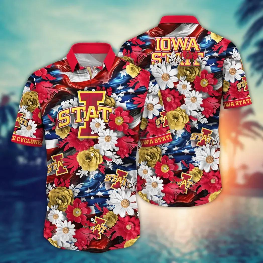 Iowa State Cyclones NCAA Aloha Hawaiian Shirt 1, NCAA Hawaiian Shirt Moonbestprint
