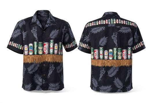 Island Girls Serving Drinks Beer Hawaiian Shirt – Moonbestprint