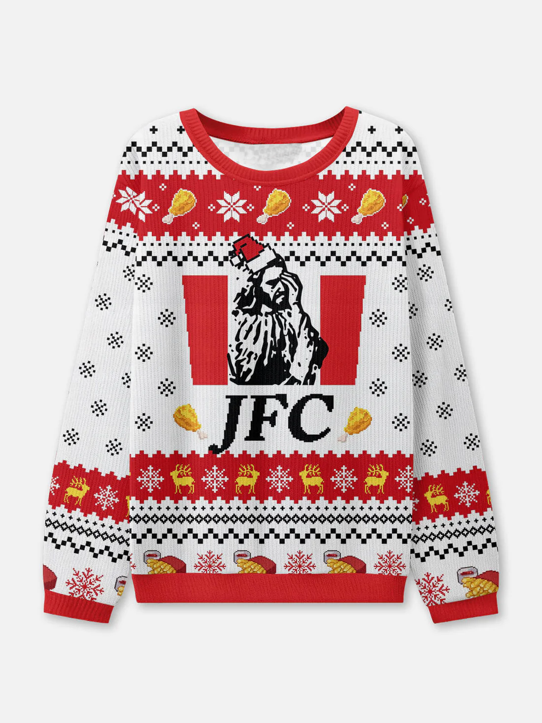 JFC Ugly Christmas Sweater 2025 – Moonbestprint