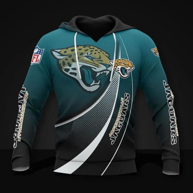 Jacksonville Jaguars All Over Print Hoodie, NFL Hoodie Moonbestprint