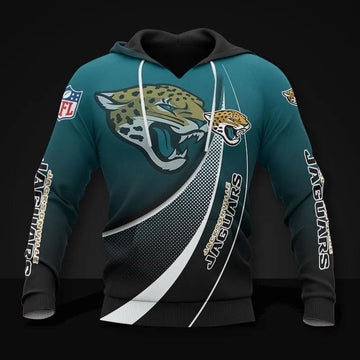 Jacksonville Jaguars All Over Print Hoodie, NFL Hoodie Moonbestprint