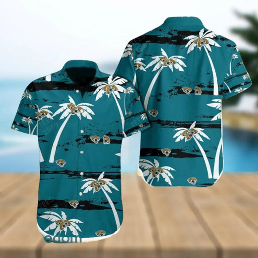 Jacksonville Jaguars Coconut Hawaiian Shirt, NFL Hawaiian Shirt Moonbestprint