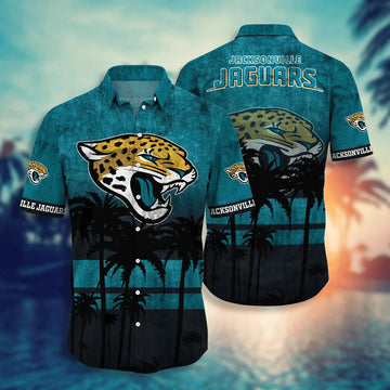 Jacksonville Jaguars Hawaii Shirt Short Style Hot Trending Summer, NFL Hawaiian Shirt Moonbestprint