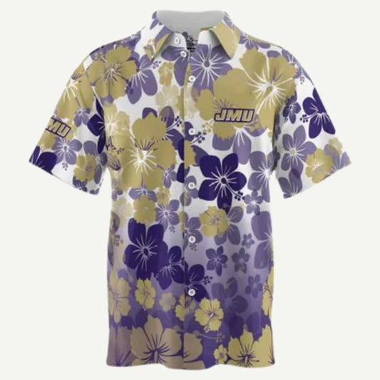 James Madison Dukes Football Hawaiian Shirt – Moonbestprint