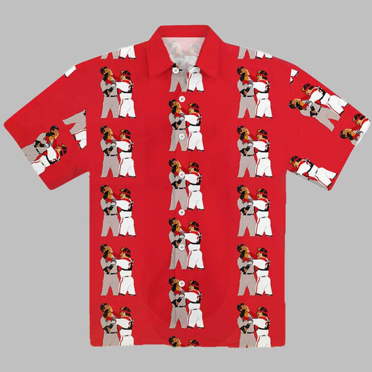 Jason Varitek Alex Rodriguez Brawl Hawaiian Shirt - Moonbestprint