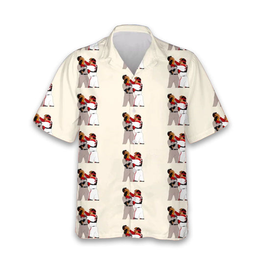 Jason Varitek Alex Rodriguez Brawl Hawaiian Shirt Moonbestprint