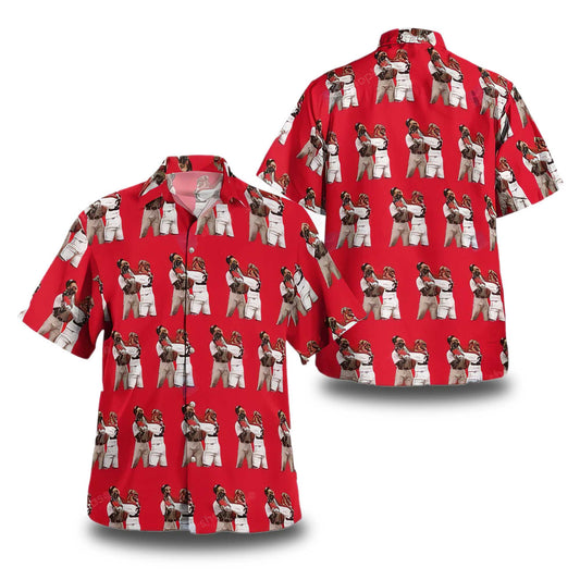 Jason Varitek and Alex Rodriguez Brawl Hawaiian Shirt 2025- Moonbestprint