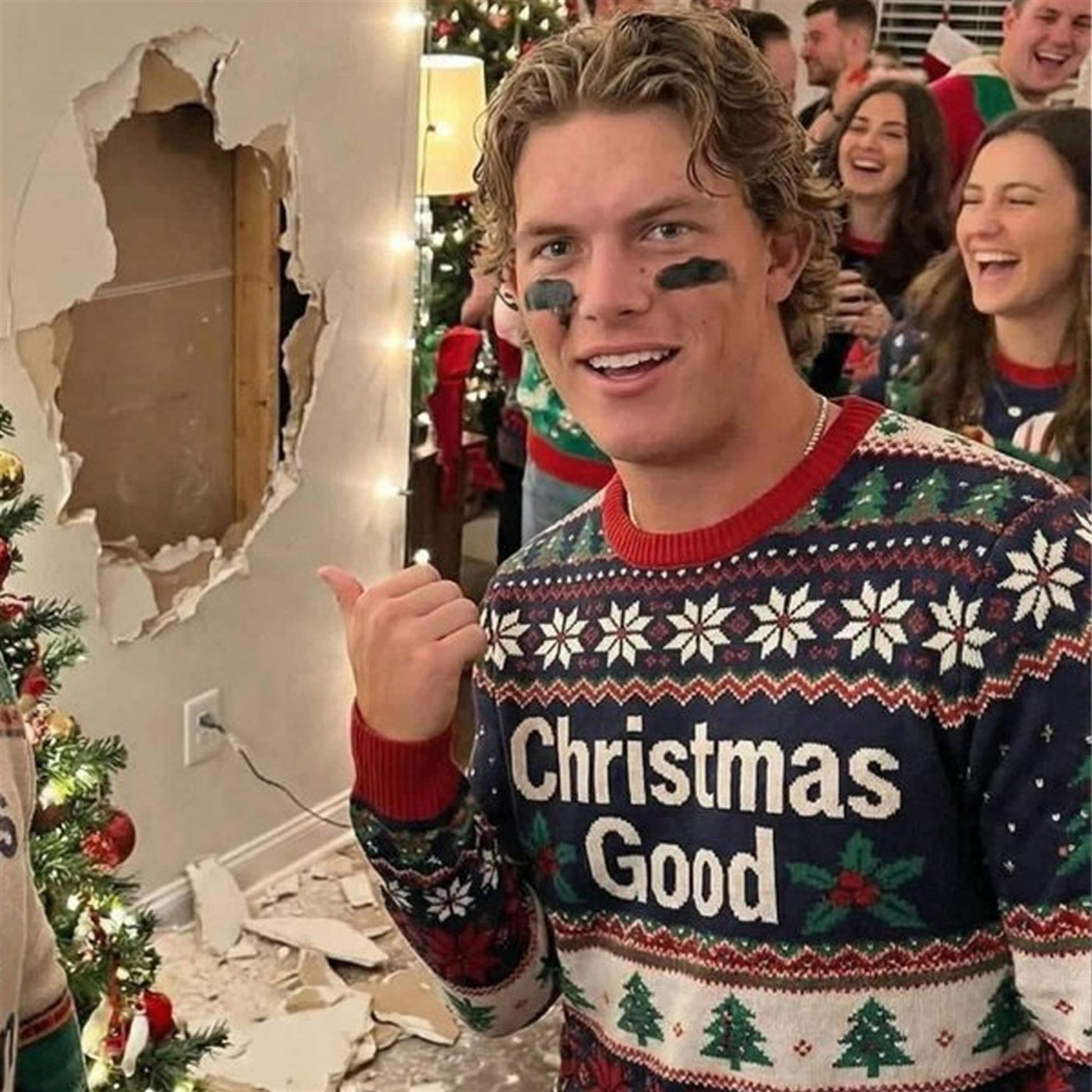 Jaxson Dart Christmas Good Ugly Sweater - Moonbestprint