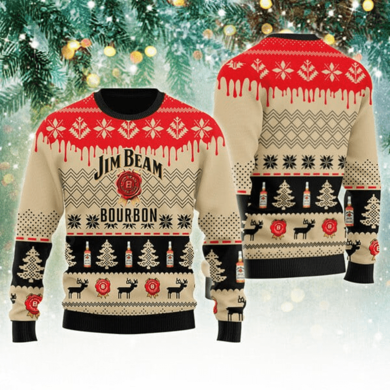Jim Beam Christmas Festival Ugly Sweater – Moonbestprint