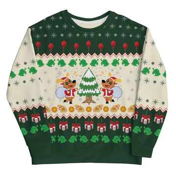Jingle Animal Crossing Ugly Christmas Sweater 2025 – Moonbestprint