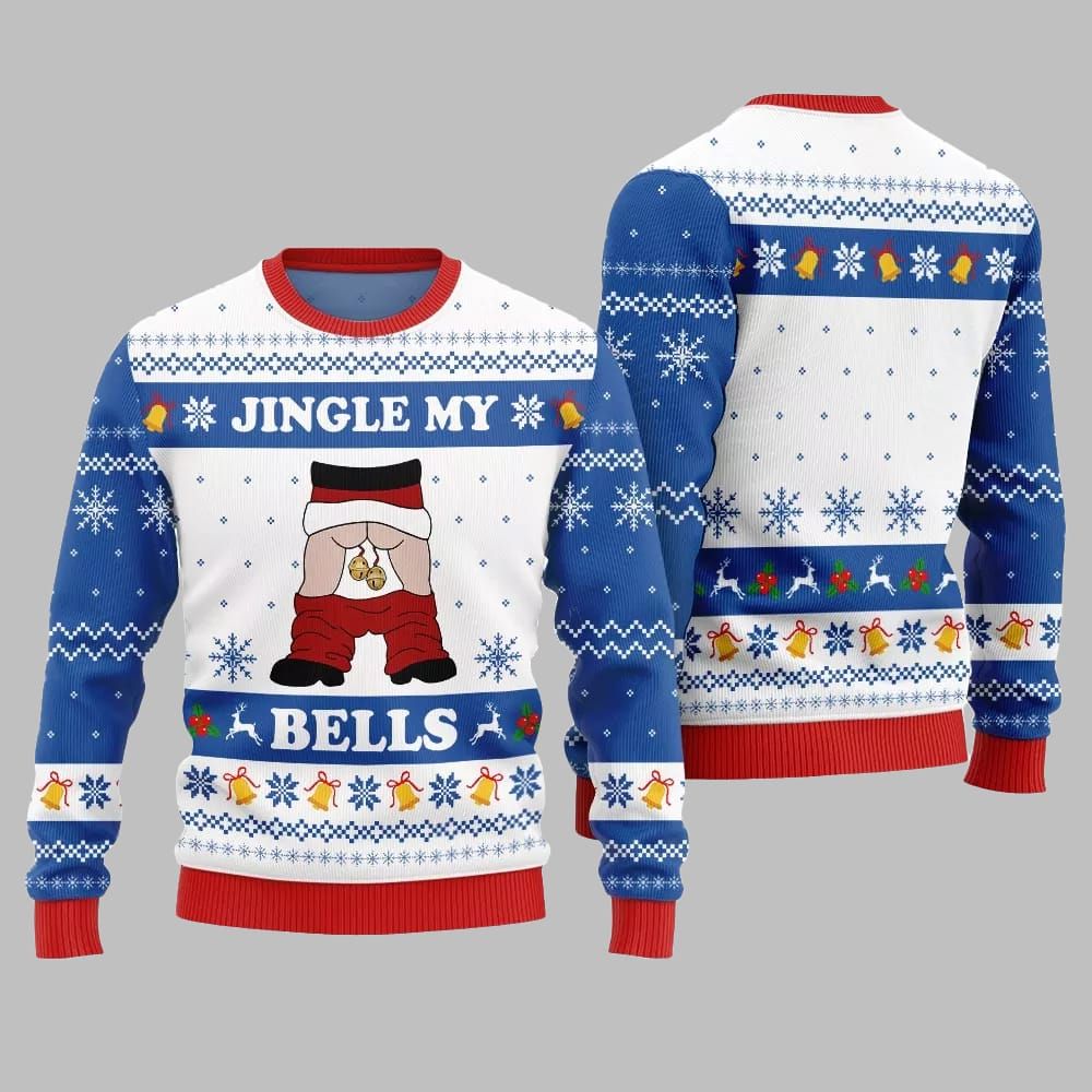 Jingle My Bells Ugly Sweater Christmas 2026 - Moonbestprint