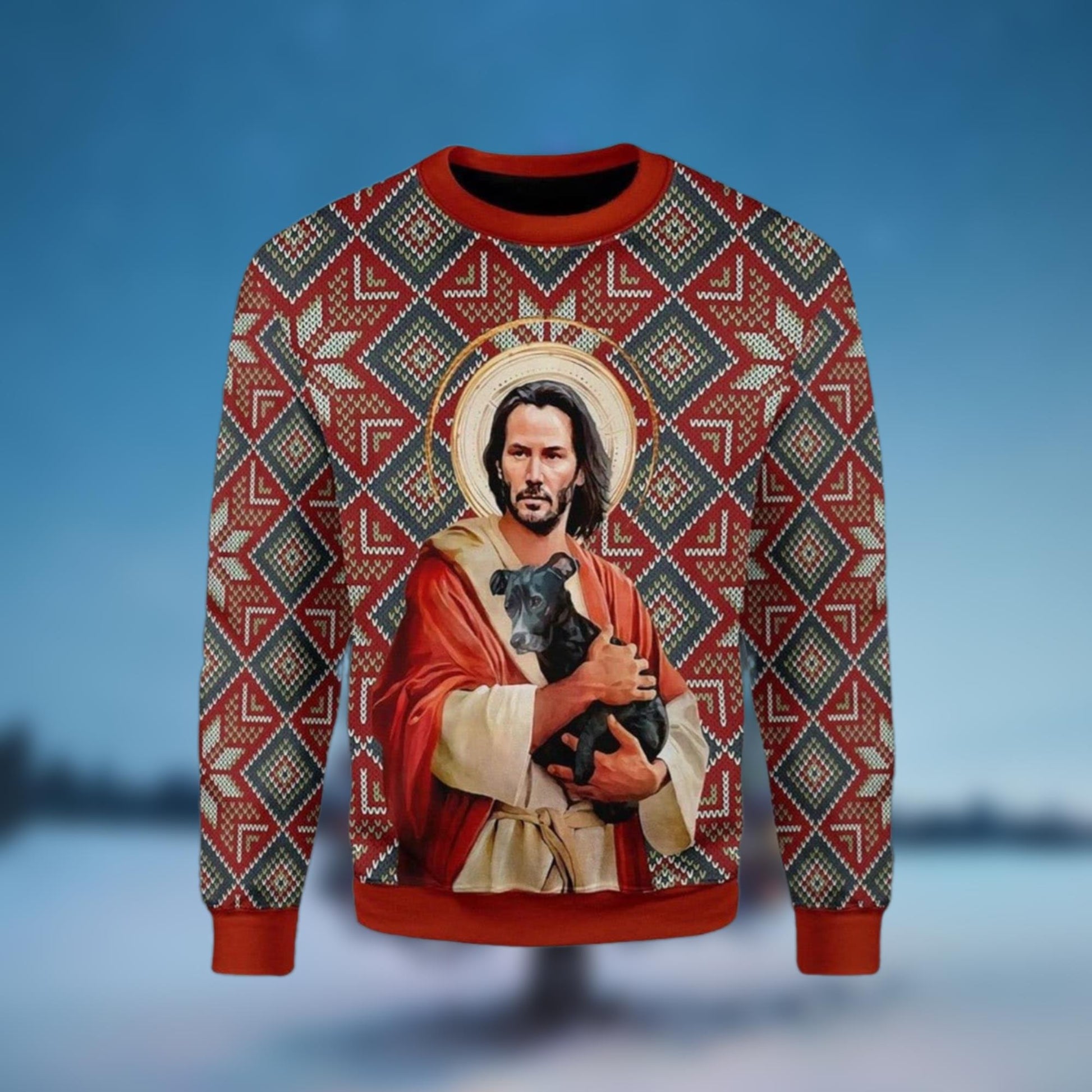 John Wick Funny Christmas Ugly Sweater - Moonbestprint