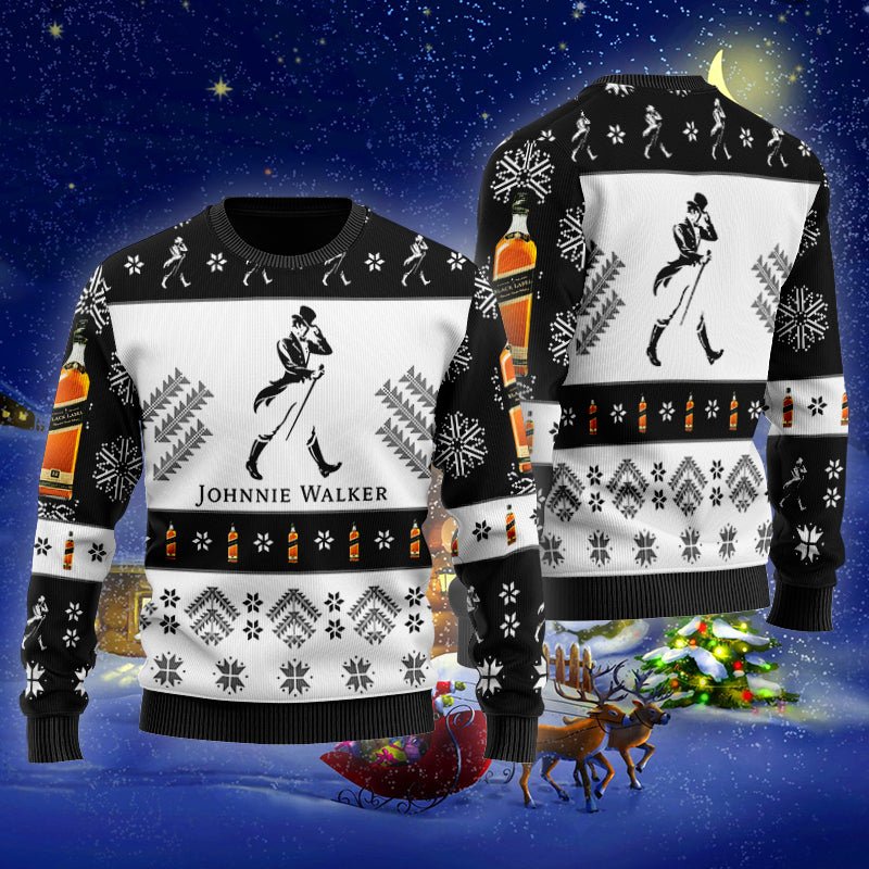 Johnnie Walker Xmas Ugly Sweater – Moonbestprint