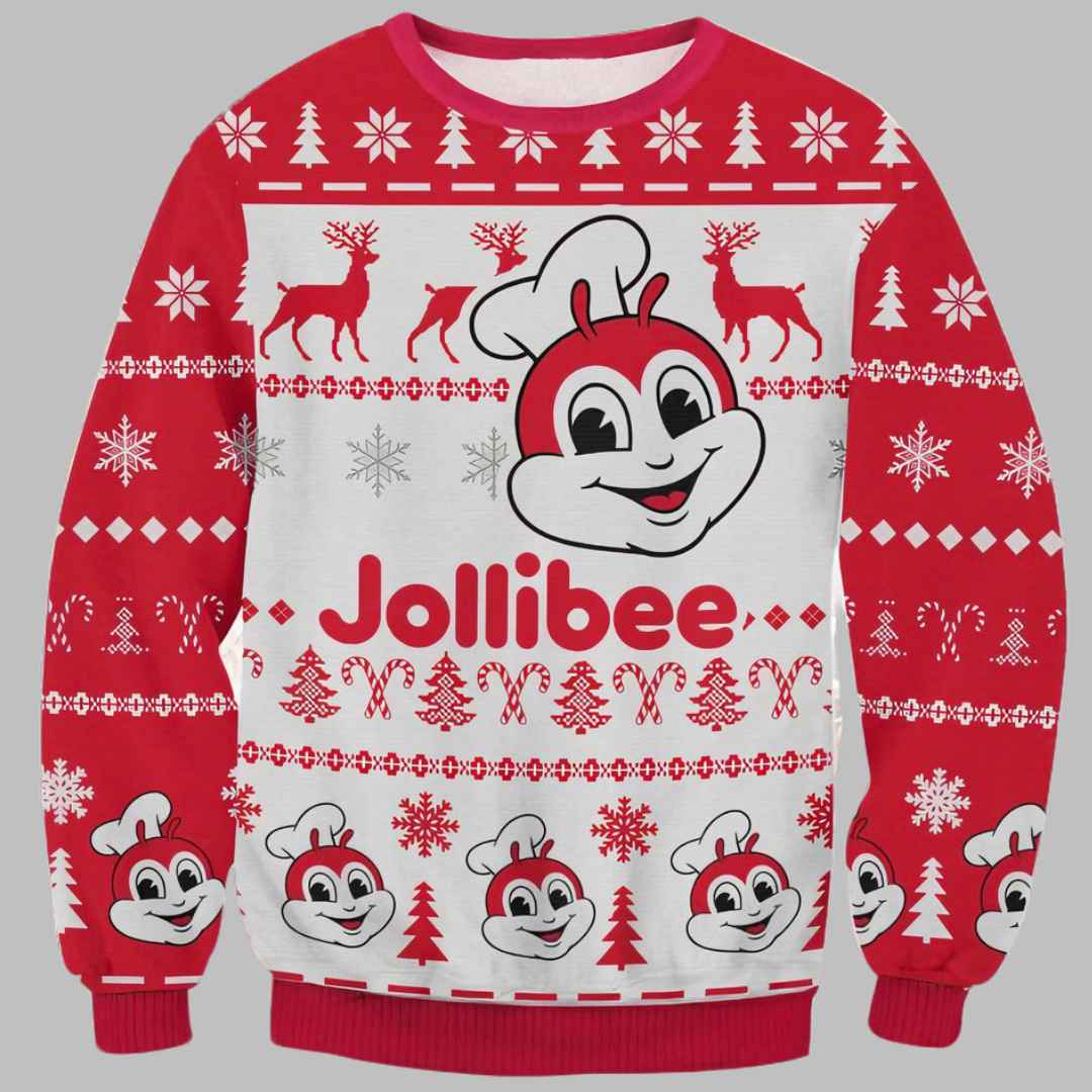 Jollibee Ugly Christmas Sweater – Moonbestprint