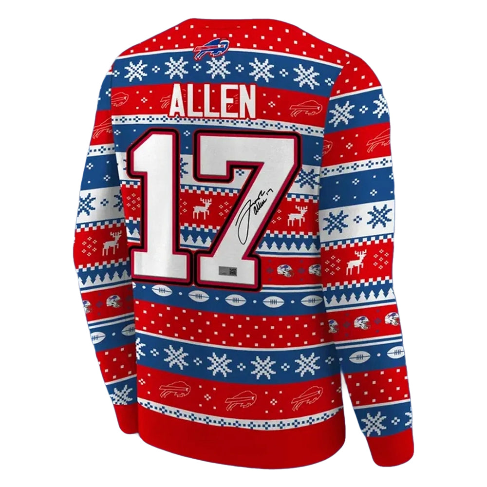 Josh Allen Buffalo Bills Signature Edition Ugly Sweater 2025 – Moonbestprint