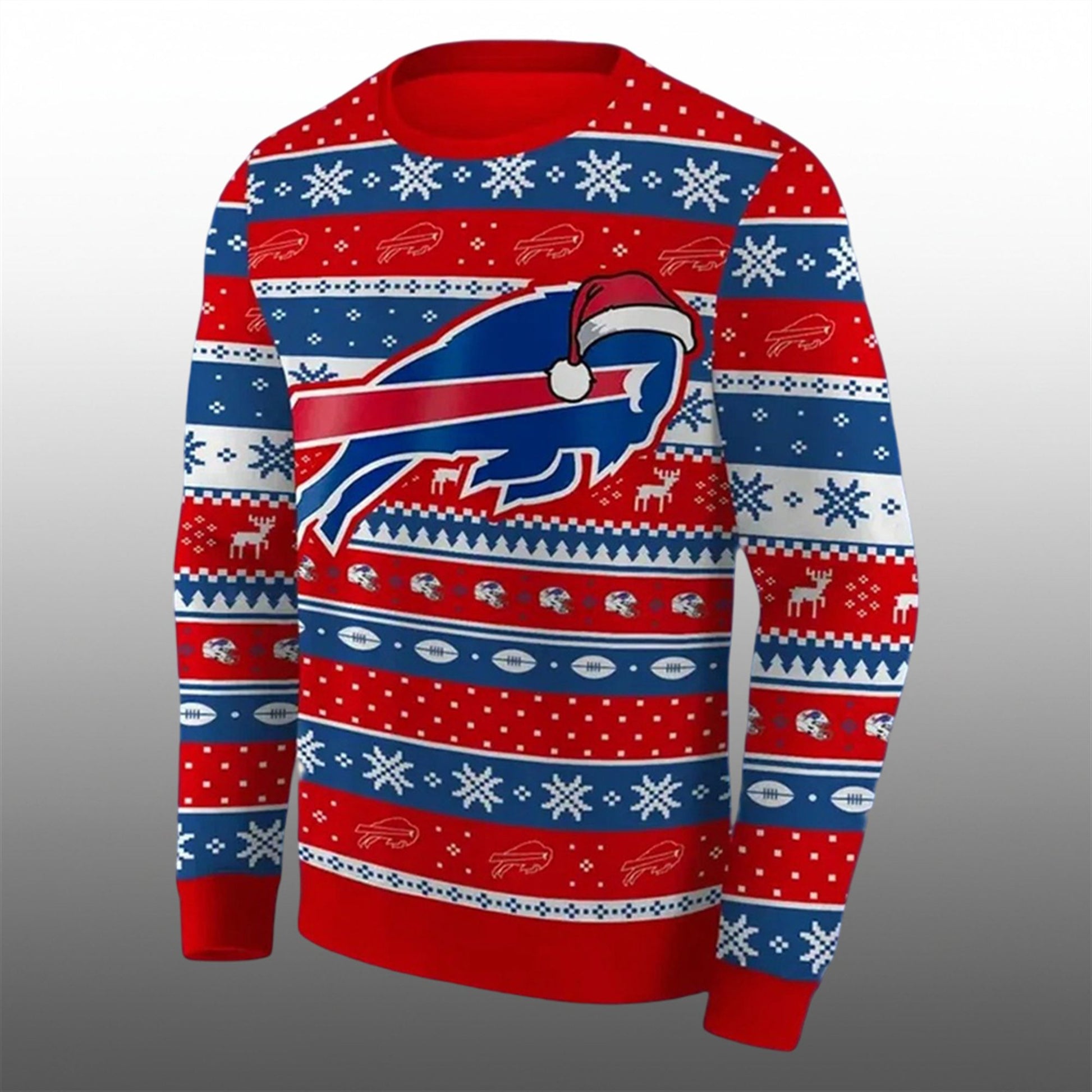 Josh Allen Buffalo Bills Signature Ugly Sweater - Moonbestprint