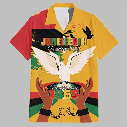 Juneteenth African American Hawaiian Shirt - Moonbestprint