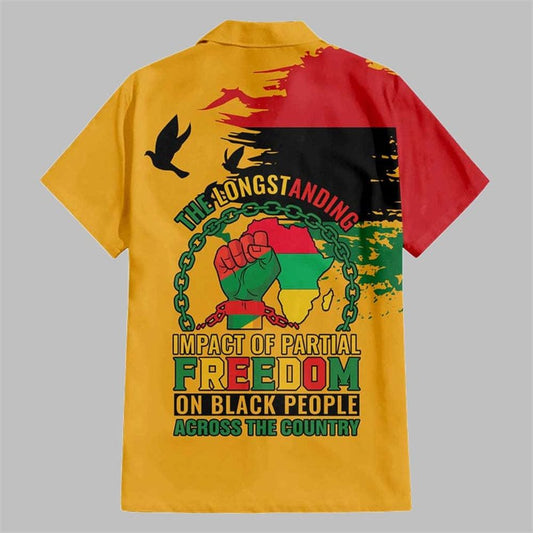 Juneteenth African American Hawaiian Shirt - Moonbestprint
